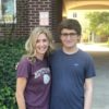 Ryan and mama at college 2021