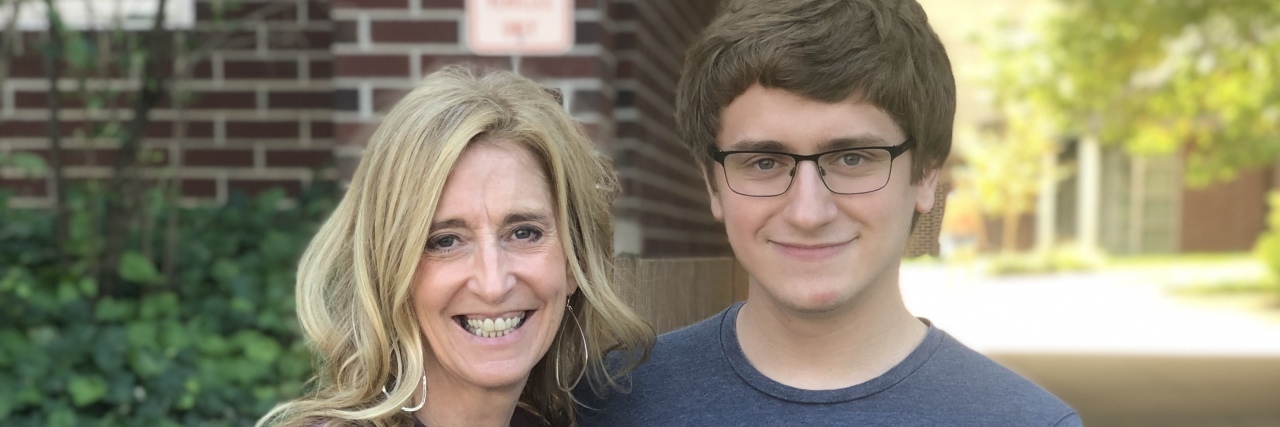Honoring the Unique Journey of Each Autistic Individual Ryan and mama at college 2021