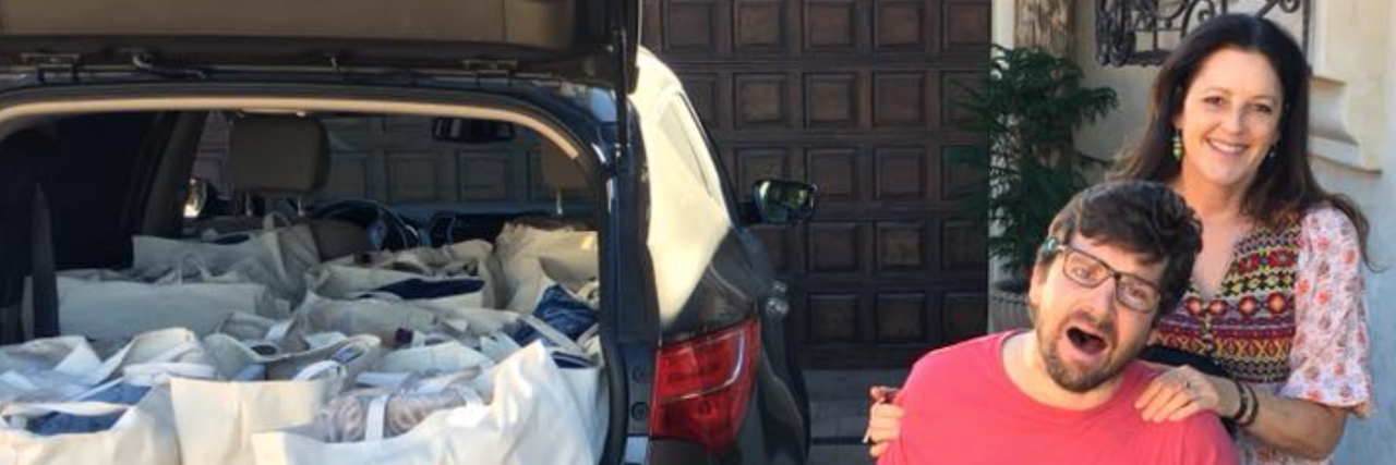 What My Traumatic Brain Injury Patients Have Taught Me This is a picture of one of my good friends and his mother, advocating for other families that have journeyed with a TBI.