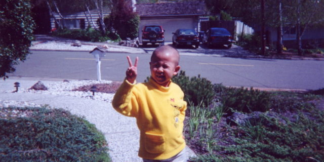 Addressing My Mental Health as an Asian-American Amputee and Childhood Cancer Survivor Megan Liang during cancer treatment as a child.