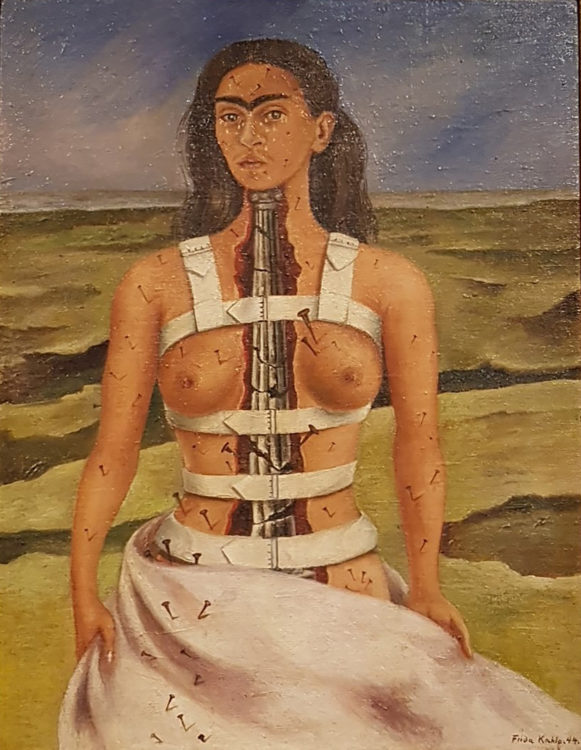 Frida Kahlo, The Broken Column.