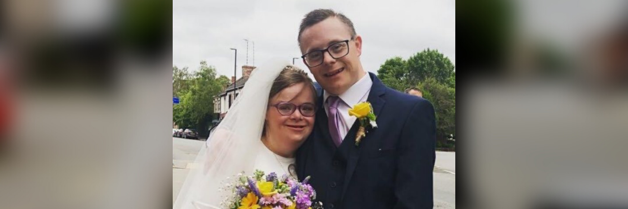 Heidi Crowter, Advocate With Down Syndrome, Challenges UK Abortion Law Heidi at her wedding.
