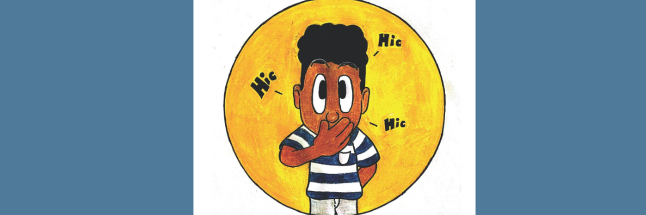 'Henry's Hiccups' Features a Deaf Character and Sign Language Henry's Hiccups, a children's book featuring a deaf character and sign language.