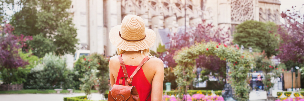 The Privilege I Experience as an Ambulatory Disabled Person Woman walking in Paris.