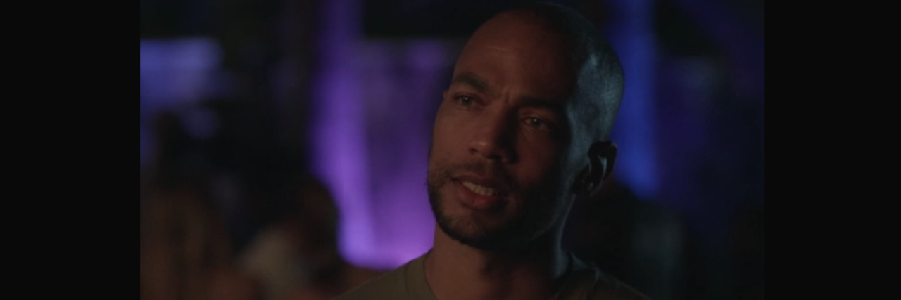 How the Recent Episode of 'Insecure' Got Bipolar Grief Right Nathan, a bald Black man in a sweater, from the show "Insecure" with a sad experession