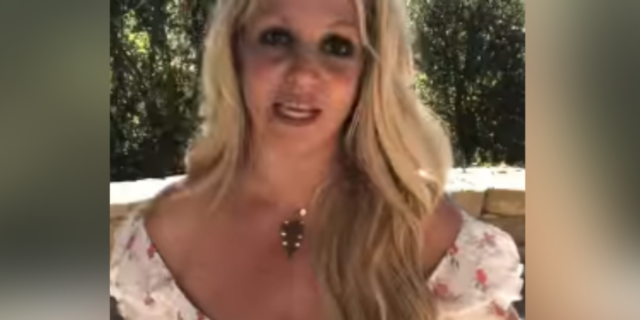 Britney in an Instagram video after the conservatorship was lifted.