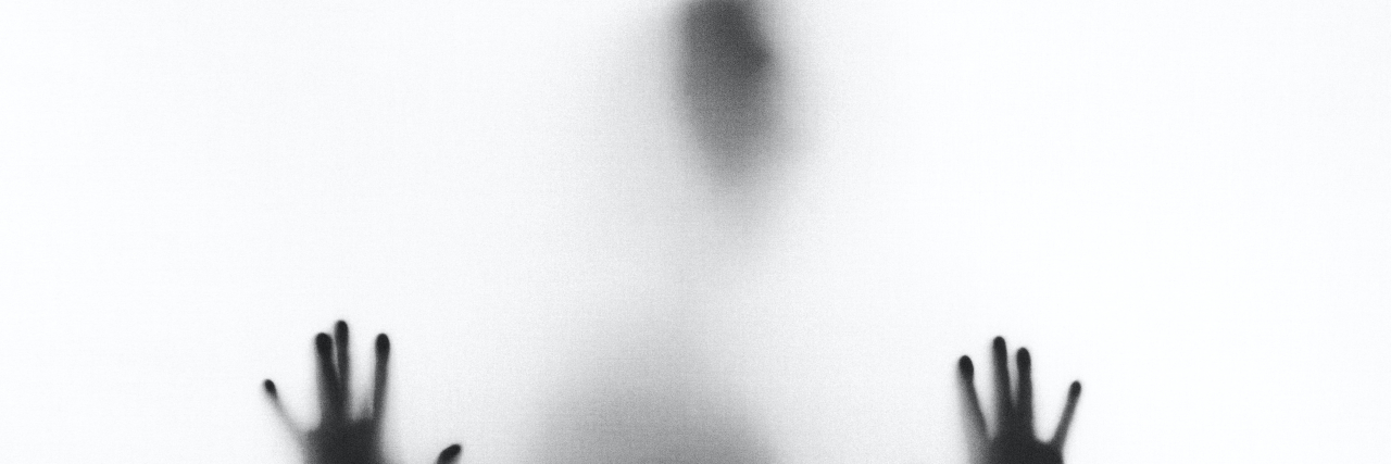 The Inexplicable Sadness That Comes With Bipolar Depression Hands and shape of body behind frosted glass