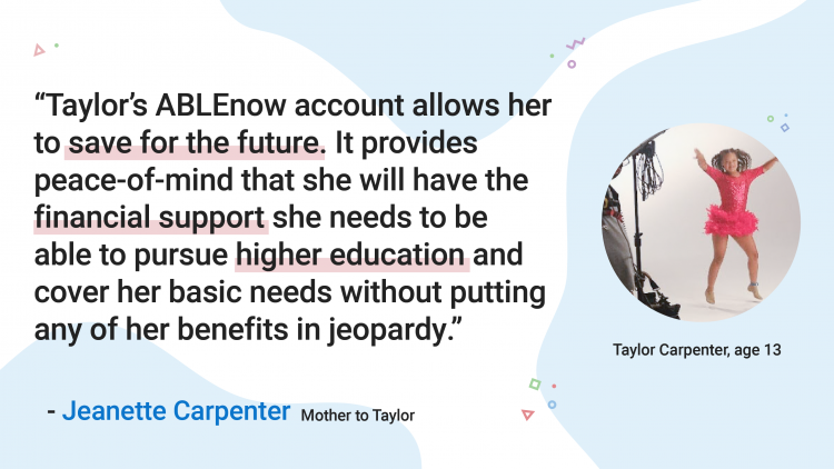 Quote from taylor's mother in the story in graphic form here.