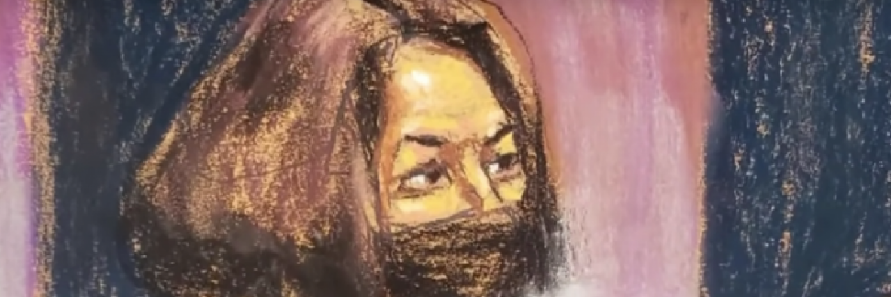 Seeing Ghislaine Maxwell Convicted as a Sexual Abuse Survivor Artist's sketch of Ghislaine Maxwell at trial