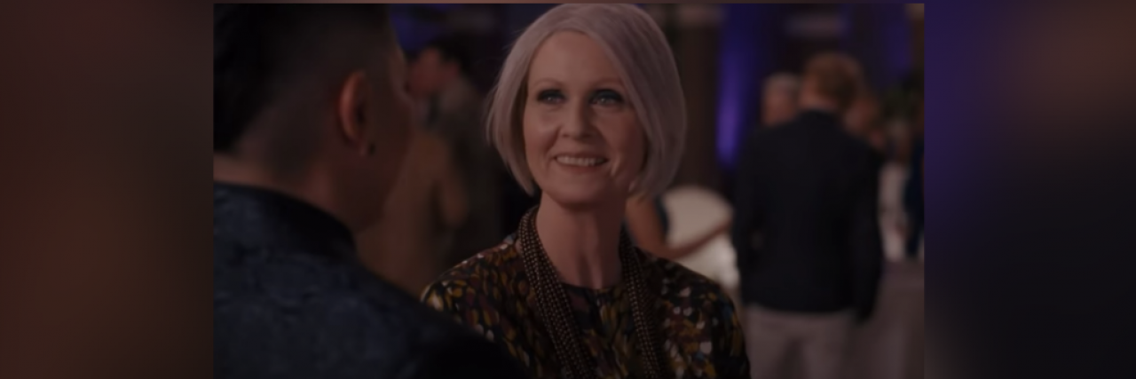 “And Just Like That…” Episode 7: Sex and Relationships Over Time Miranda from "And Just Like That" looking at Che