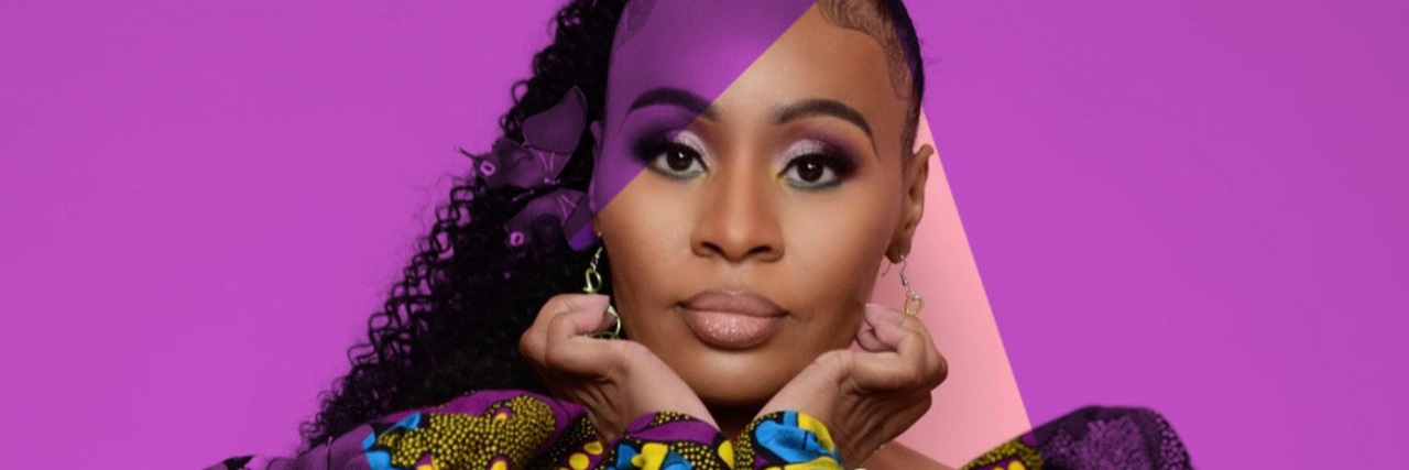 This Autism Awareness Month, Don’t Forget About Black Autistic Women Ayanna modeling a purple outfit.