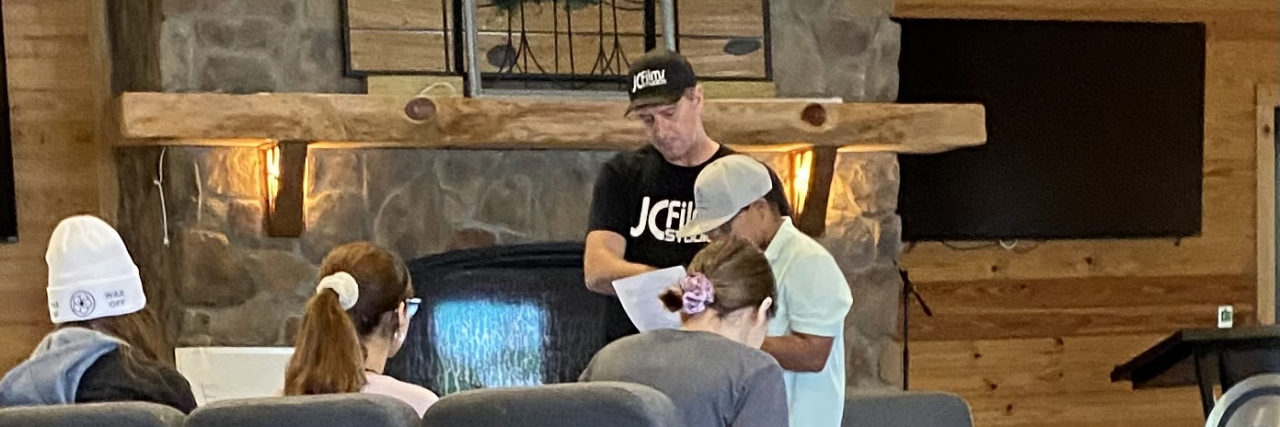 Disability Inclusion in Theatre Benefits Everyone Michelle's son in acting class.