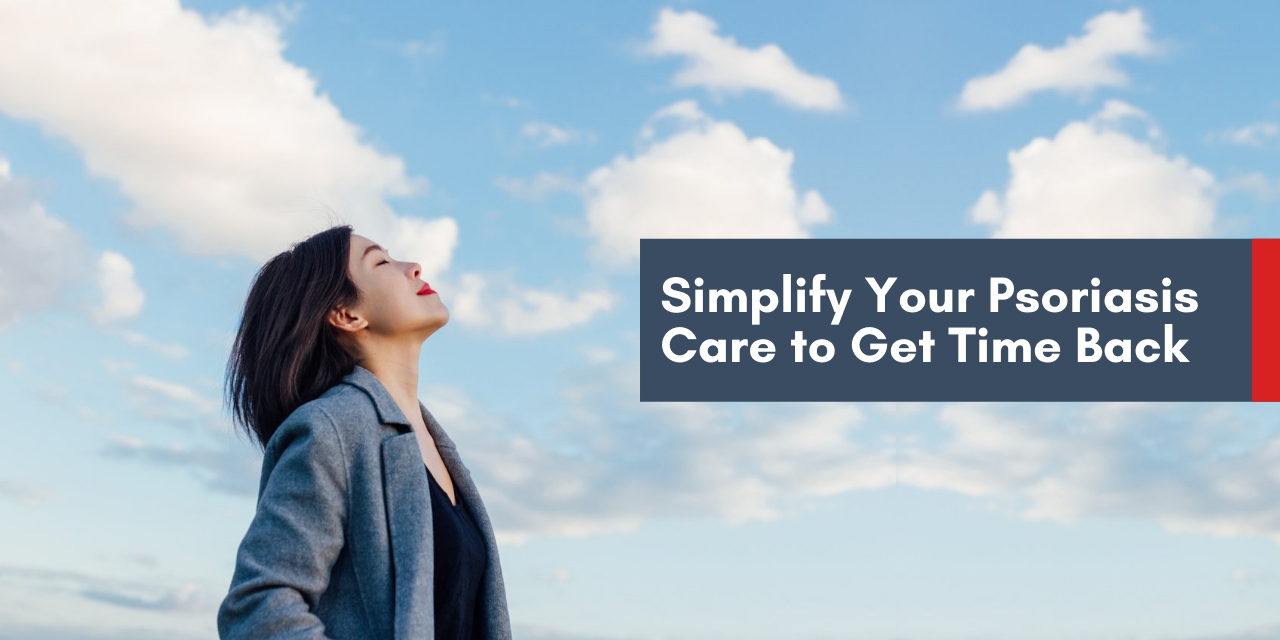 Simplify Your Psoriasis Care To Get Time Back   Revenue Banner 101 200 5 1 1280x640 