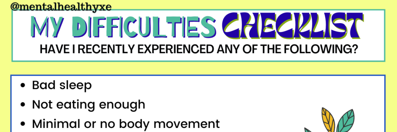 Why You Should Make a List of Your Health 'Difficulties'