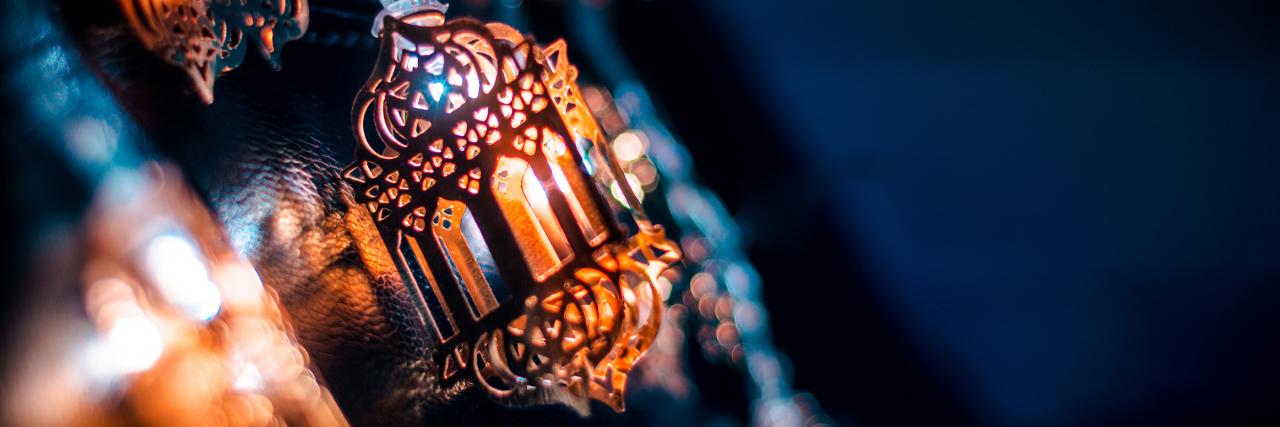 photo of colorful lanterns for Ramadan celebration