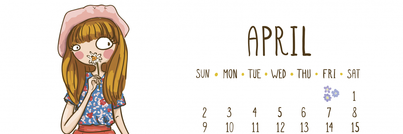 Why I’m Not a Fan of Autism Awareness Month as Someone on the Spectrum Woman giving side-eye to April calendar.