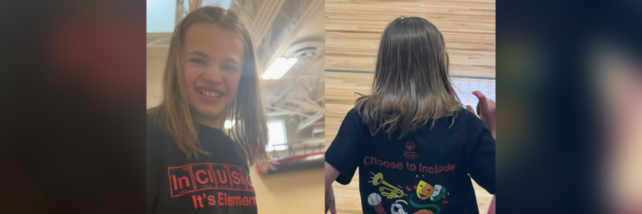 The Infinite Possibilities Disability Inclusion in Schools Can Bring Ashlynn at school.