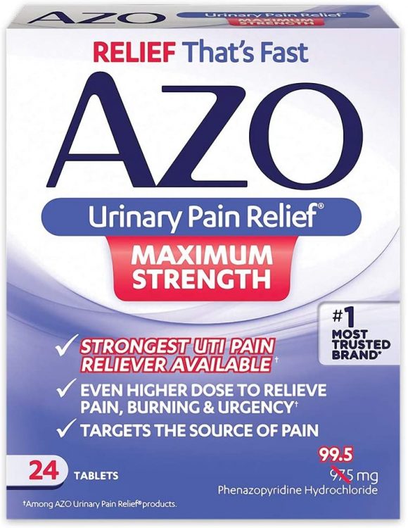AZO to treat urinary pain related to endometriosis.