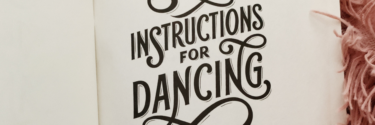 The front page of "Instructions for Dancing" by Nicola Yoon.