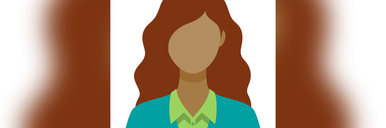 Why I'm Struggling to Feel Good About My Gender Identity Illustration of person with long hair and darker skin, wearing a suit