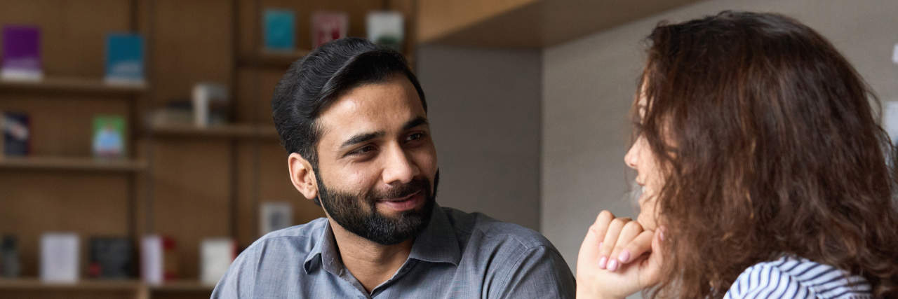 You Don’t Need to Disclose Your Illness to Be Supported at Work Supportive boss talking to employer.