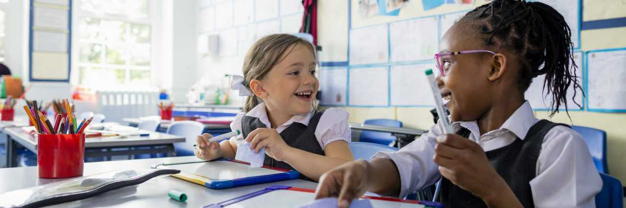 Hey Educators, Let's Stop Comparing Our Students' Disabilities Primary school students sitting in a classroom