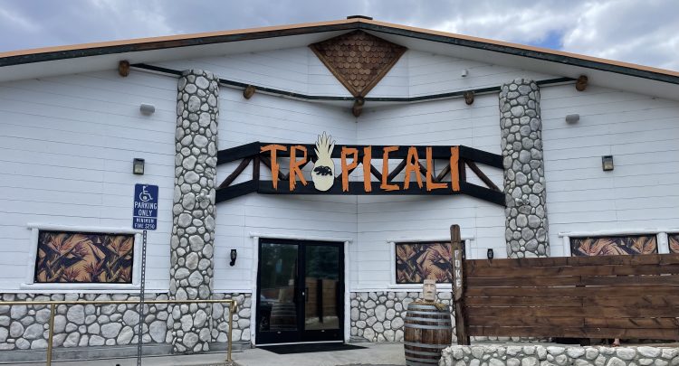 Exterior of Tropicali in Big Bear Lake, CA, the top-ranked restaurant on the list
