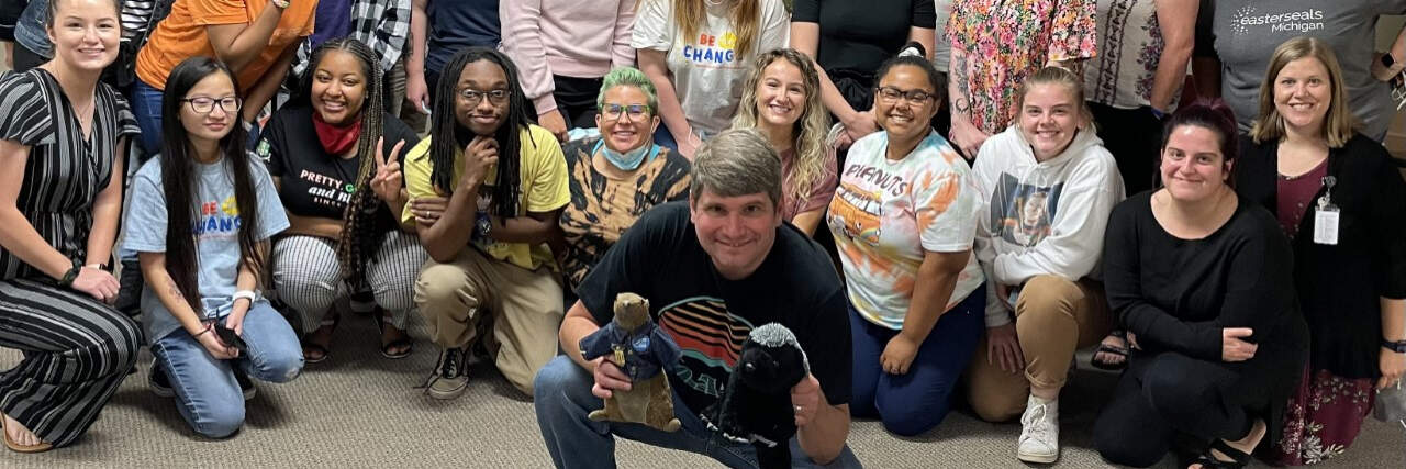 7 Ways to Prevent Autistic Burnout Ron with an Easter Seals group.