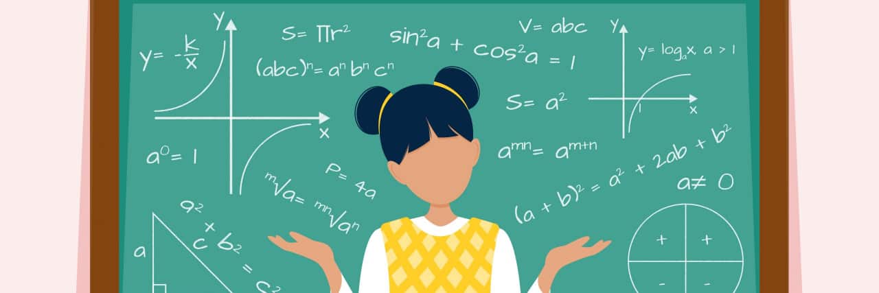 How Dyscalculia Affected My Education and Career Girl struggling in math class