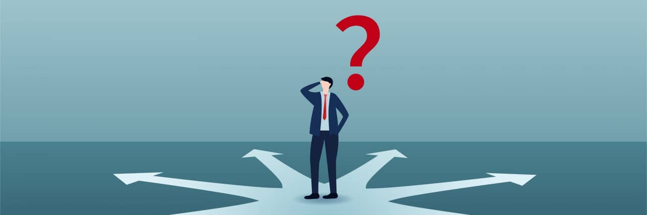 Struggling to Make Decisions as Someone on the Autism Spectrum Man struggling with too many decisions