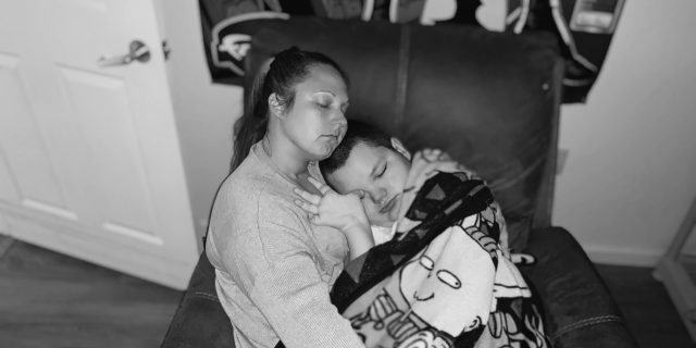 What I Didn't Know Before My Son With Spinal Muscular Atrophy Had Spinal Surgery Holding Jacob in my lap