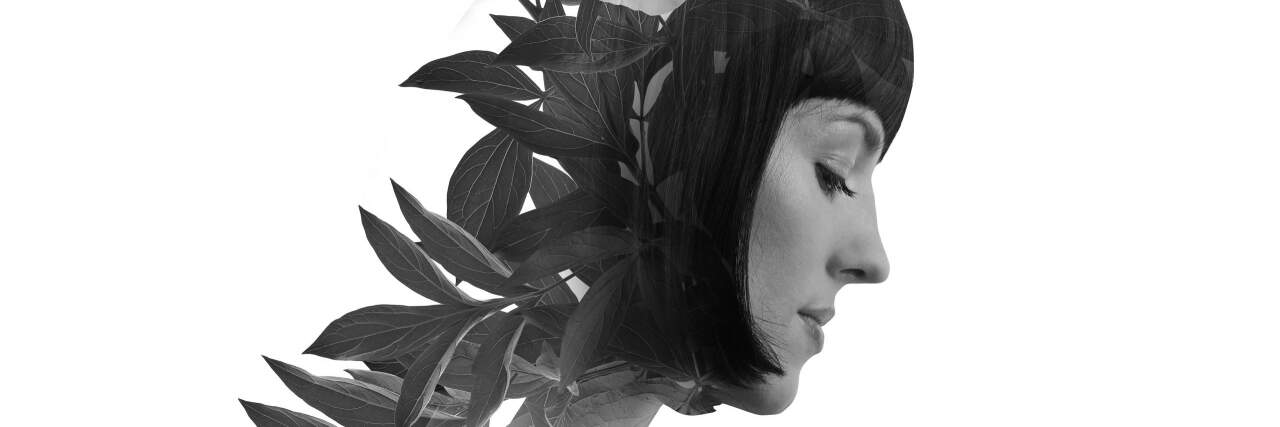 How Other People's Discomfort Affected the Way I View My Chronic Illness Multiple exposure of a woman and flowers