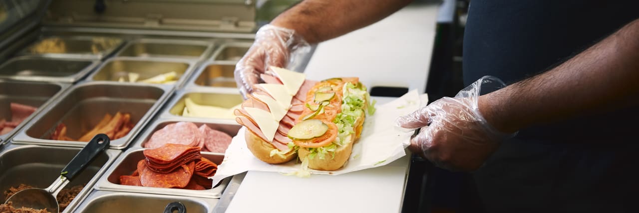 Why Making Choices When Eating at Subway Triggers My Anxiety Subway sandwich buffet