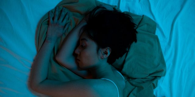 Sleeping person