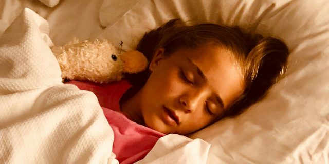 sleeping child