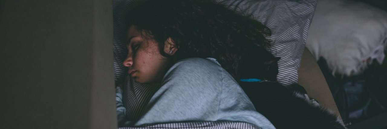 sleeping person