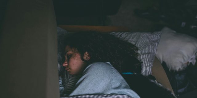 sleeping person