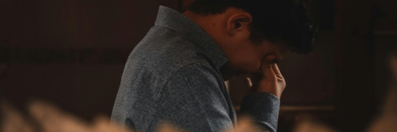 Signs You Have Betrayal Trauma (Romantic + Parental): How It Shows Up crying man