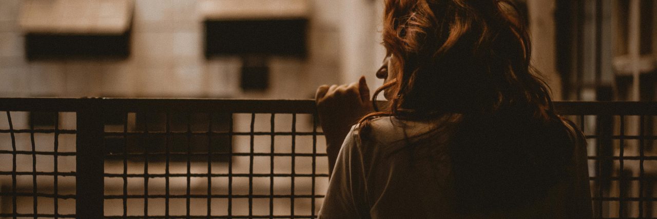 Signs of Relationship PTSD woman looking in the distance